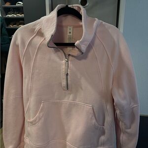 Lululemon Strawberry Milkshake Scuba Oversized Long Version